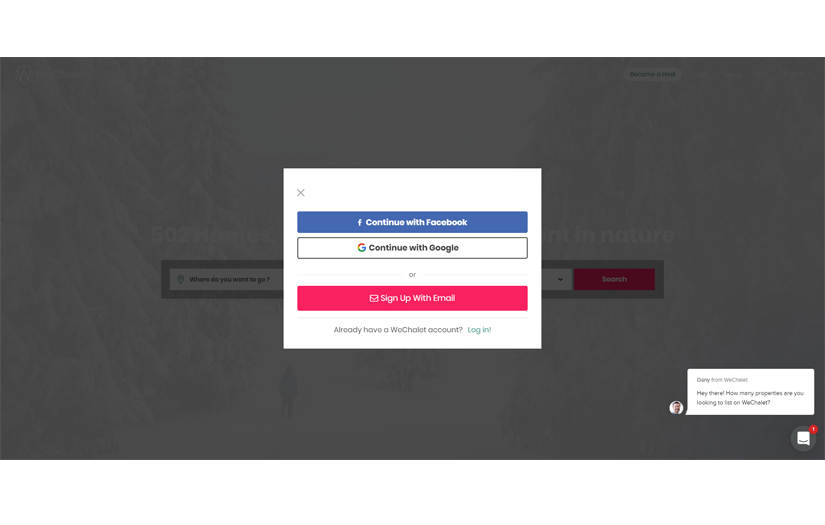 Wechalet screenshot 4